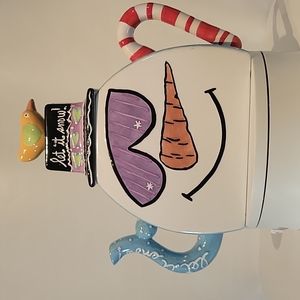 Lotus created By Joanne Delomba Let It Snow Teapot